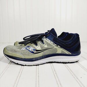 Saucony Guide ISO S20415-1 Gray Blue Running Shoes Sneakers i405